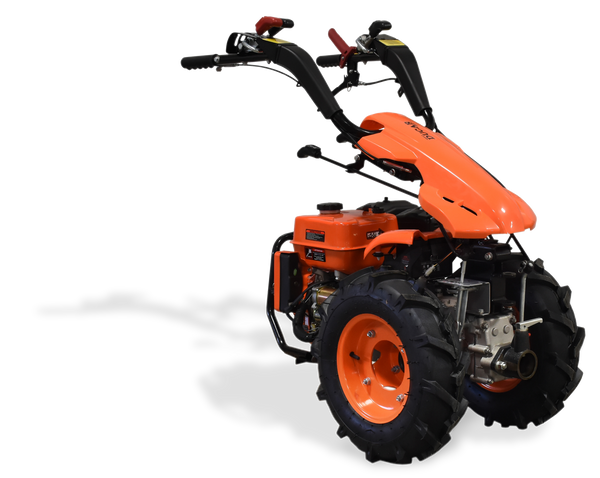 DCS two-wheel tractor and attachments