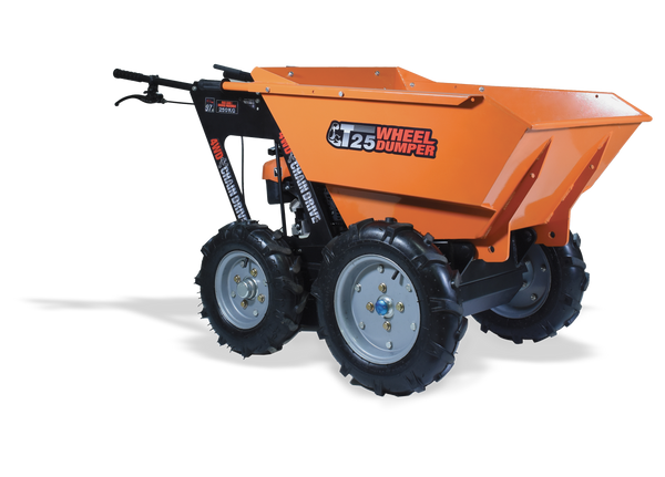 Motorized wheelbarrows