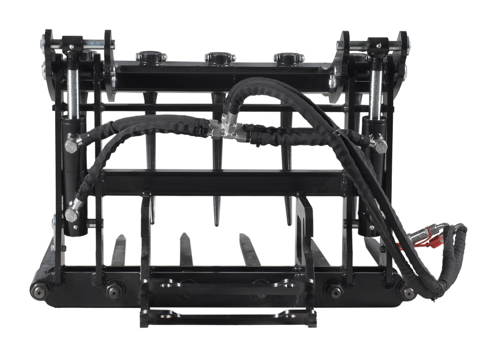30" grapple bucket, with mounting plate, for DUESOSKID-30 stand-on skid steer (Available December 2025)