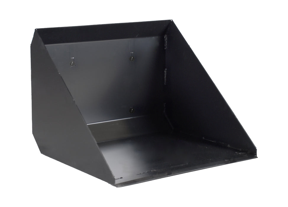 29" low-profile bucket with smooth edge, 130 L, for DUESOSKID-30 stand-on skid steer (Available December 2025)