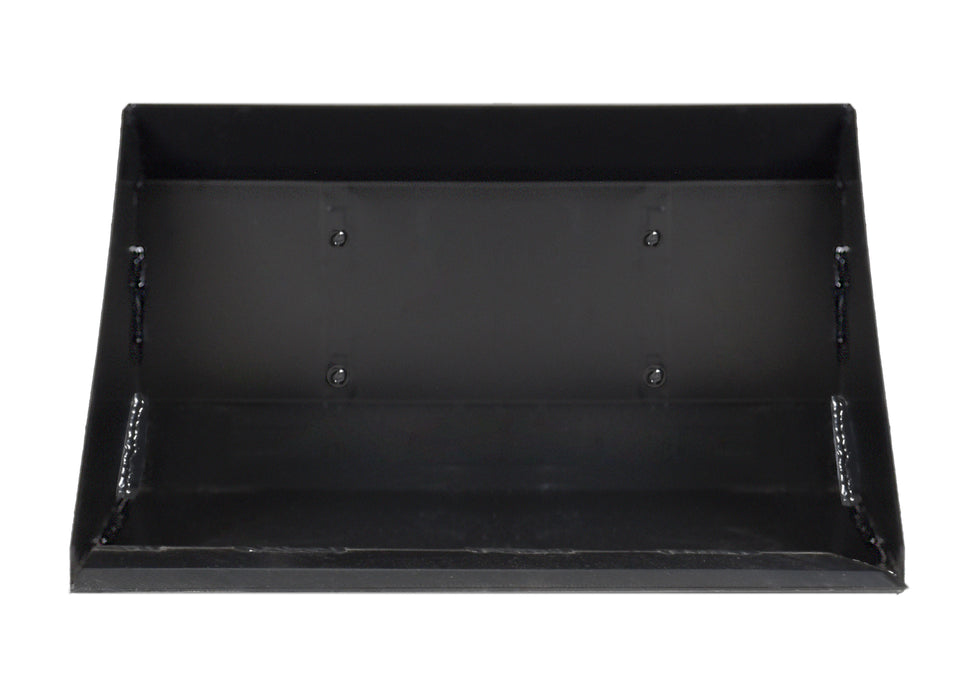 Godet 29" profil bas avec bord lisse, 80L, pour chargeur sur chenilles DUESOSKID-30 (Disponible décembre 2025)