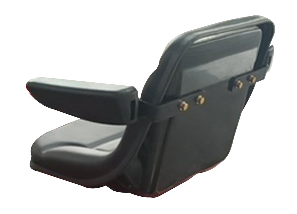 Adjustable seat with safety belt & arm rest