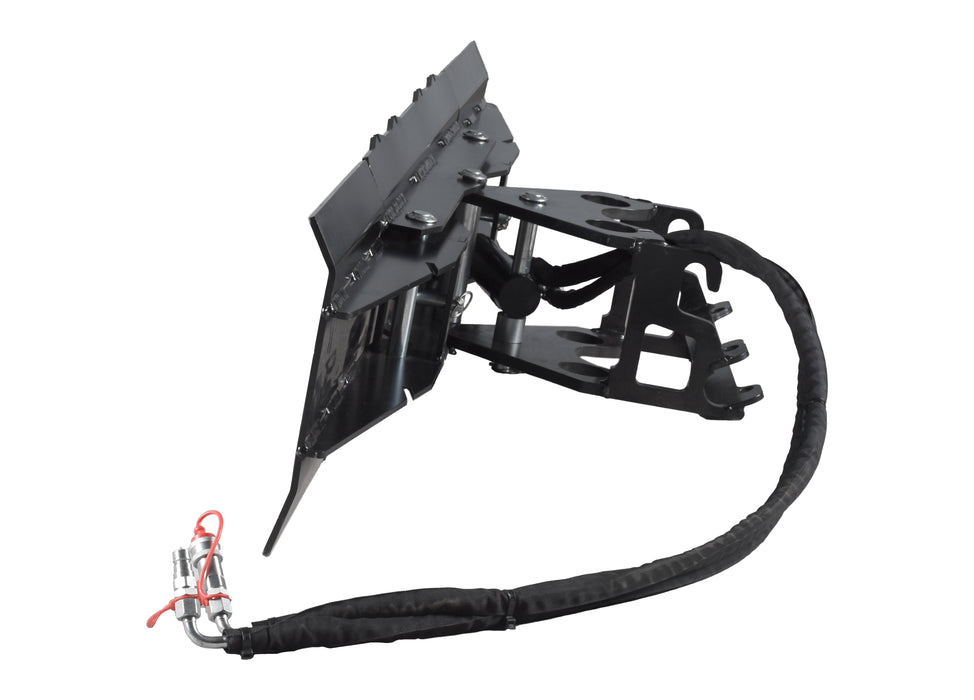63'' plow blade with extension for DUESOSKID-30 stand-on skid steer (Available December 2025)