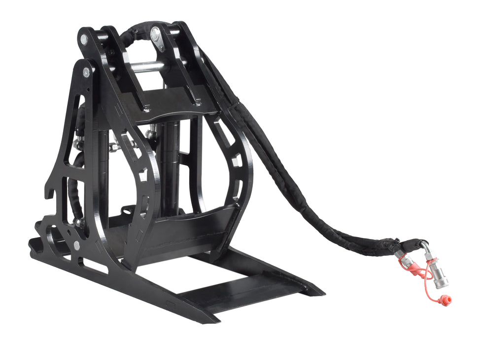 13.5" log grapple for DUESOSKID-30 stand-on skid steer (Available December 2025)