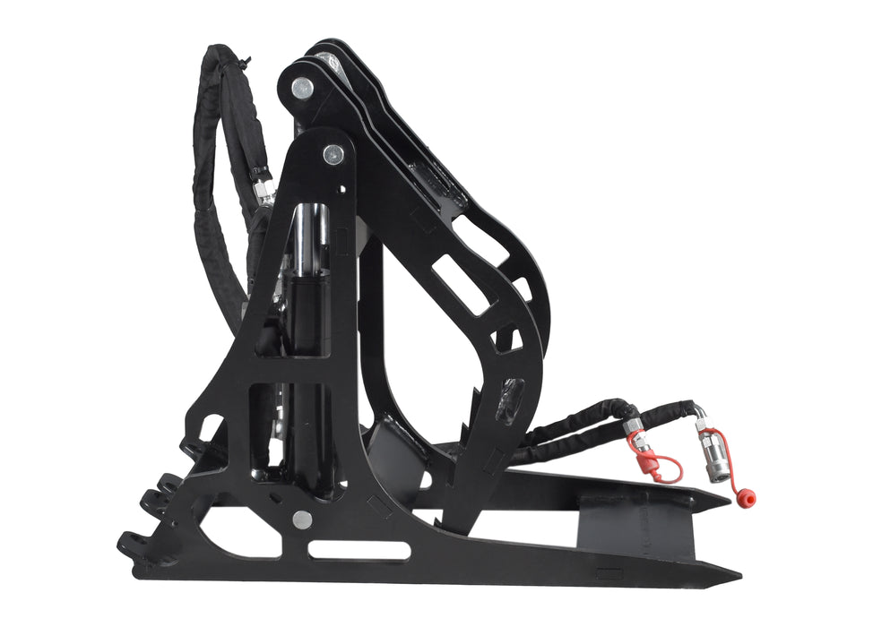 13.5" log grapple for DUESOSKID-30 stand-on skid steer (Available December 2025)