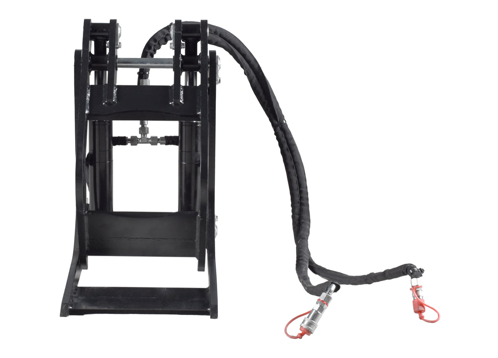 13.5" log grapple for DUESOSKID-30 stand-on skid steer (Available December 2025)