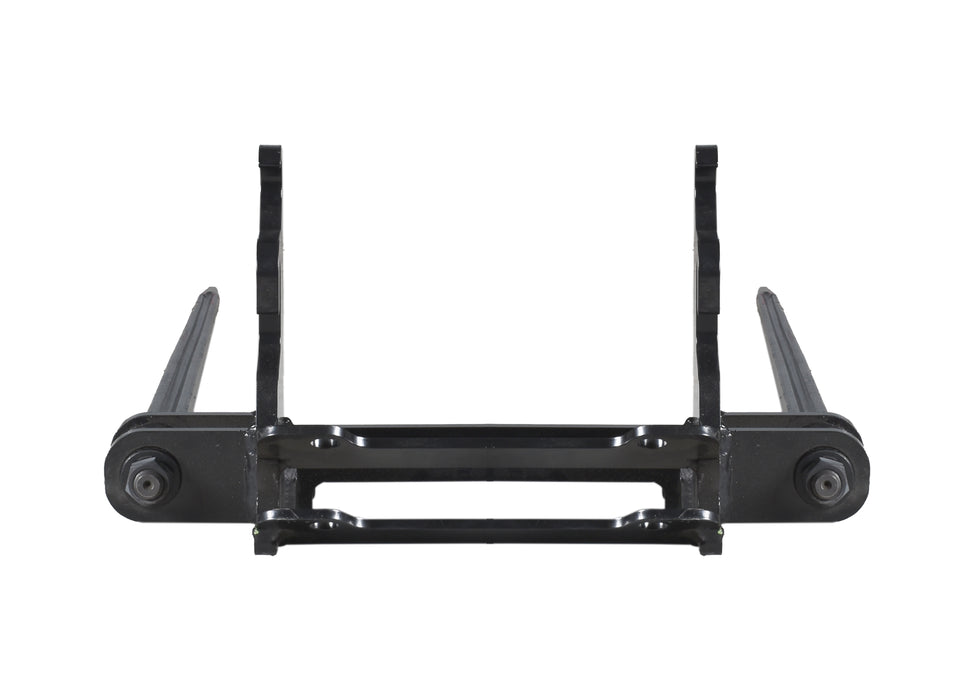 20" x 32" bale spear for DUESOSKID-30 stand-on skid steer (Available December 2025)