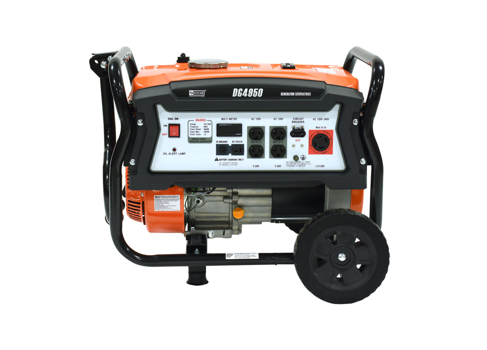 4950W Generator, 8 HP