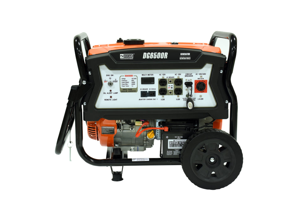 6500W Generator - 13HP with remote starter