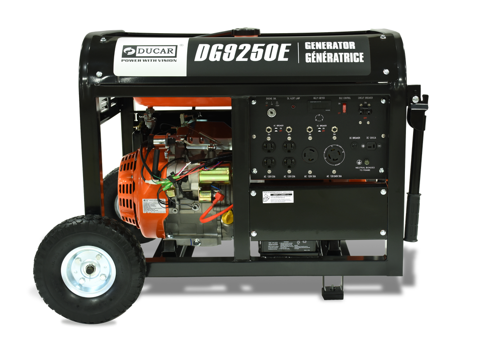 Génératrice Heavy Duty 9 250 W, 15 cv, essence