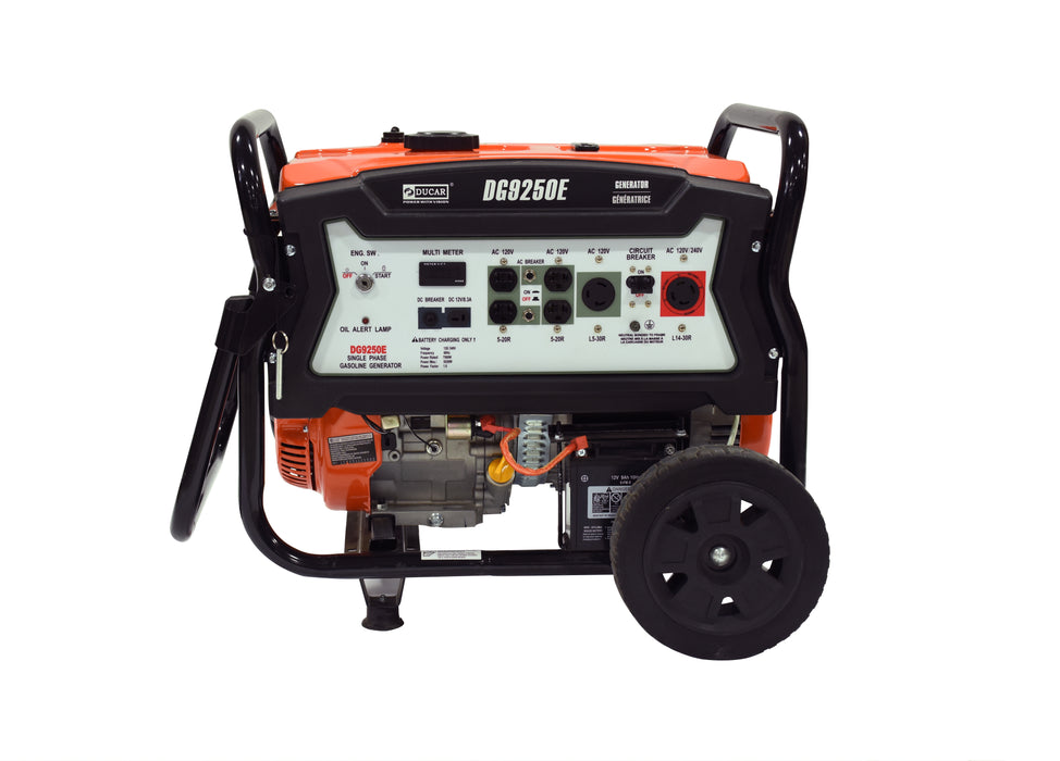 9250W Generator, 15 HP