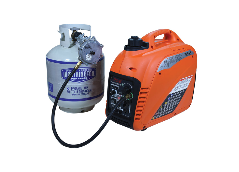 2000W Inverter generator (Dual fuel: LPG and Gas)