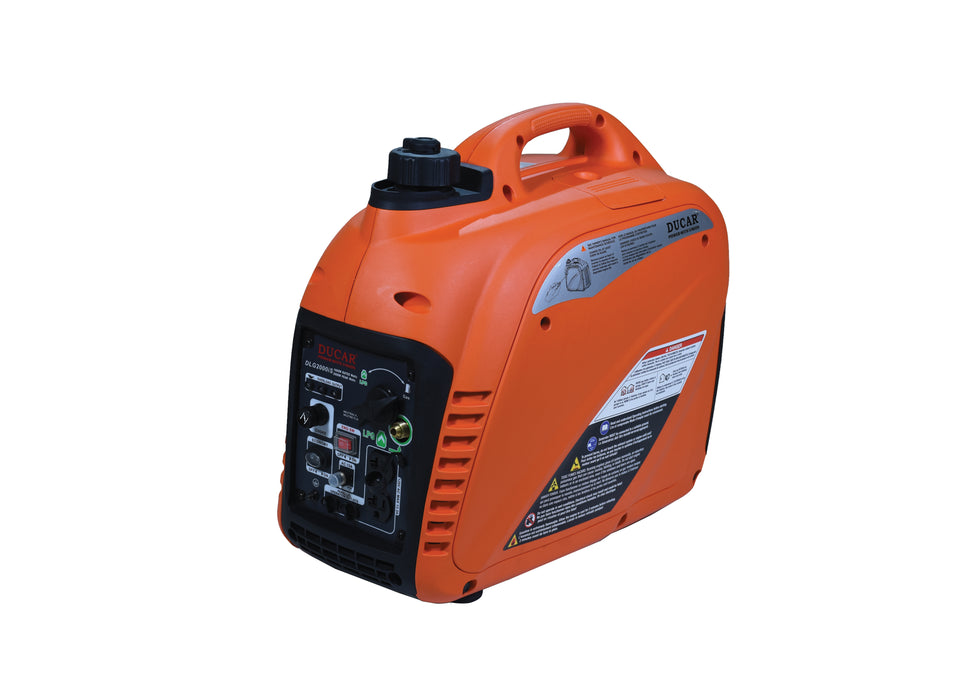 2000W Inverter generator (Dual fuel: LPG and Gas)