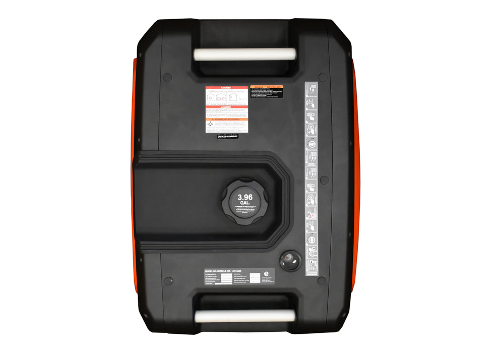 Génératrice à onduleur 7500W, démarreur à distance, bicarburant (propane / essence)