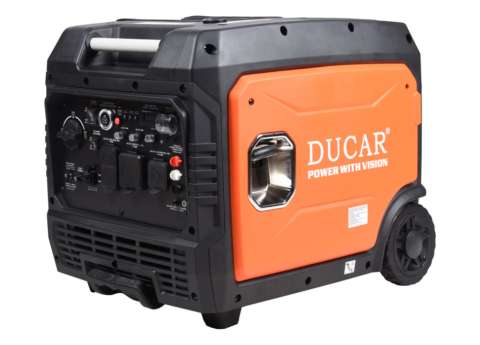 Génératrice à onduleur 7500W, démarreur à distance, bicarburant (propane / essence)