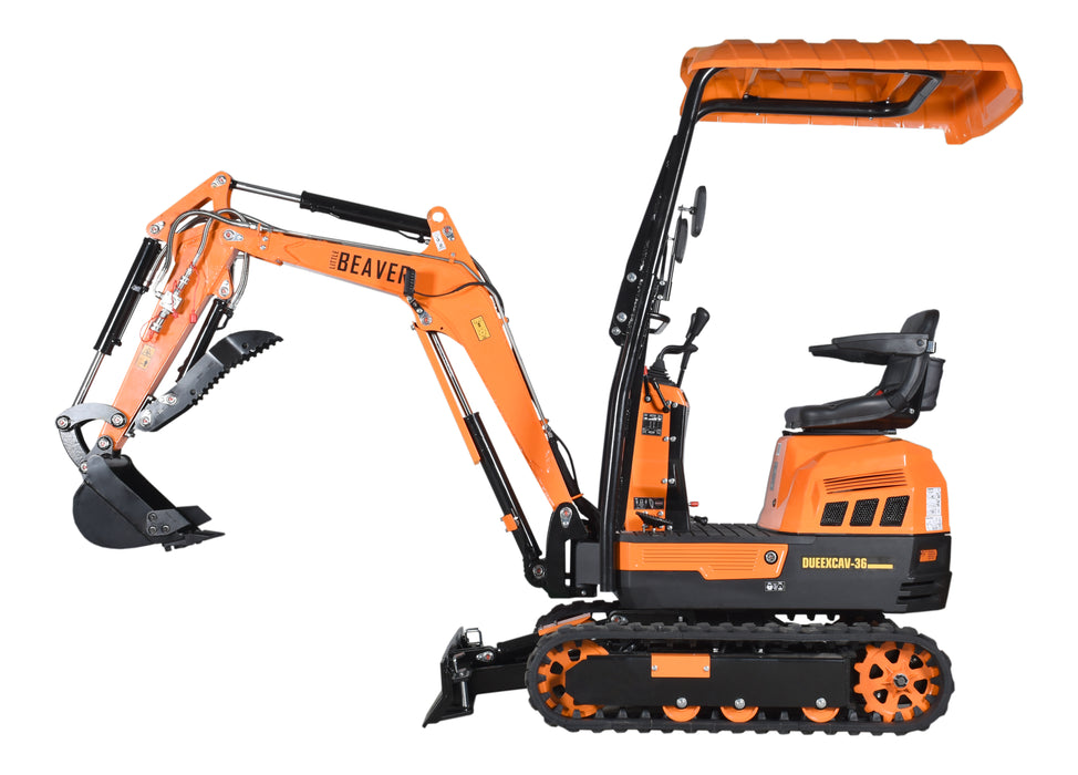 Excavatrice 1,2 t, largeur 36 po, 420 cm³