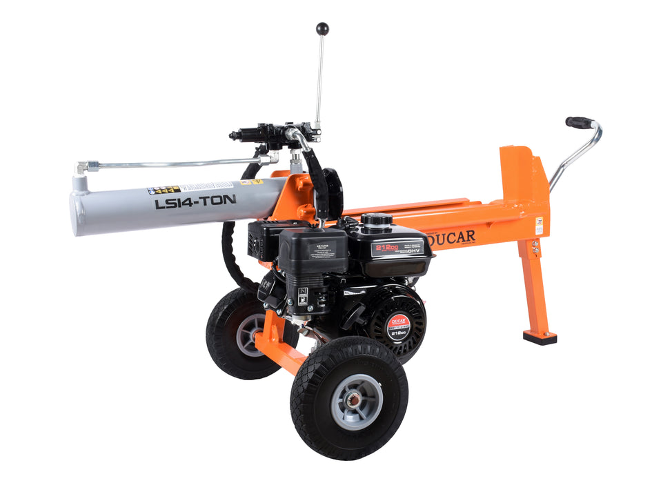 Log splitter 14 tons, gasoline, 7 HP