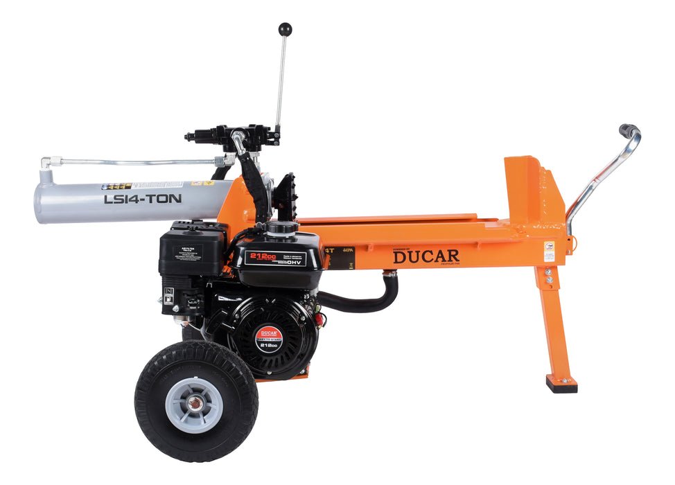Log splitter 14 tons, gasoline, 7 HP