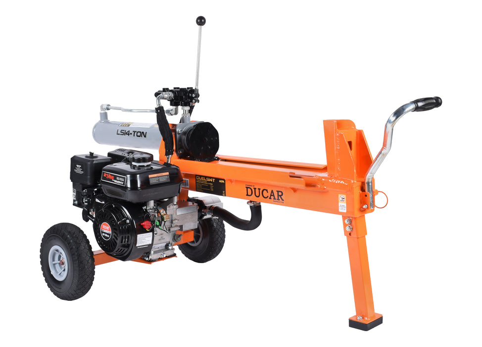 Log splitter 14 tons, gasoline, 7 HP