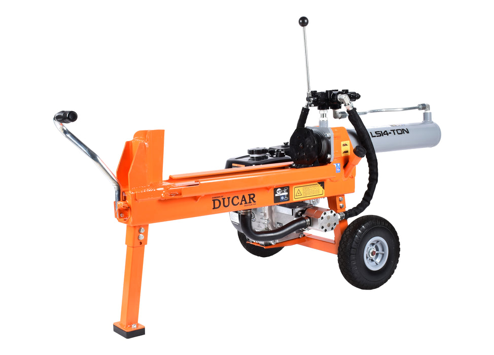 Log splitter 14 tons, gasoline, 7 HP