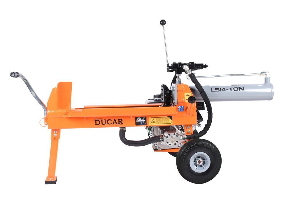 Log splitter 14 tons, gasoline, 7 HP