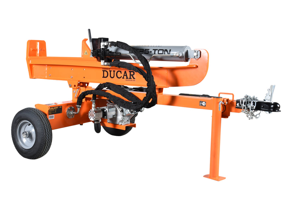 Log splitter 25 tons, gasoline, 7 HP