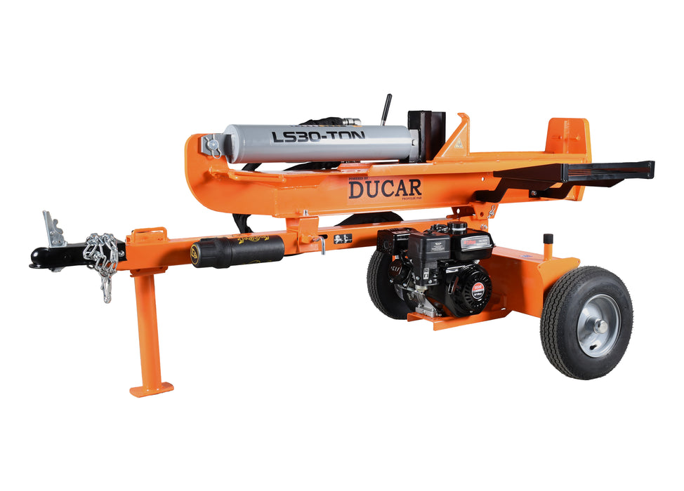 Log splitter 30 tons, gasoline, 7 HP