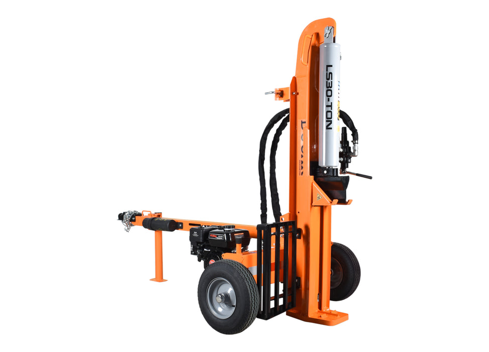 Log splitter 30 tons, gasoline, 7 HP