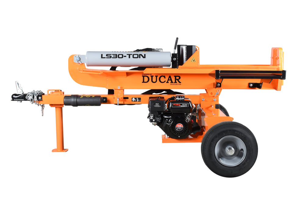 Log splitter 30 tons, gasoline, 7 HP