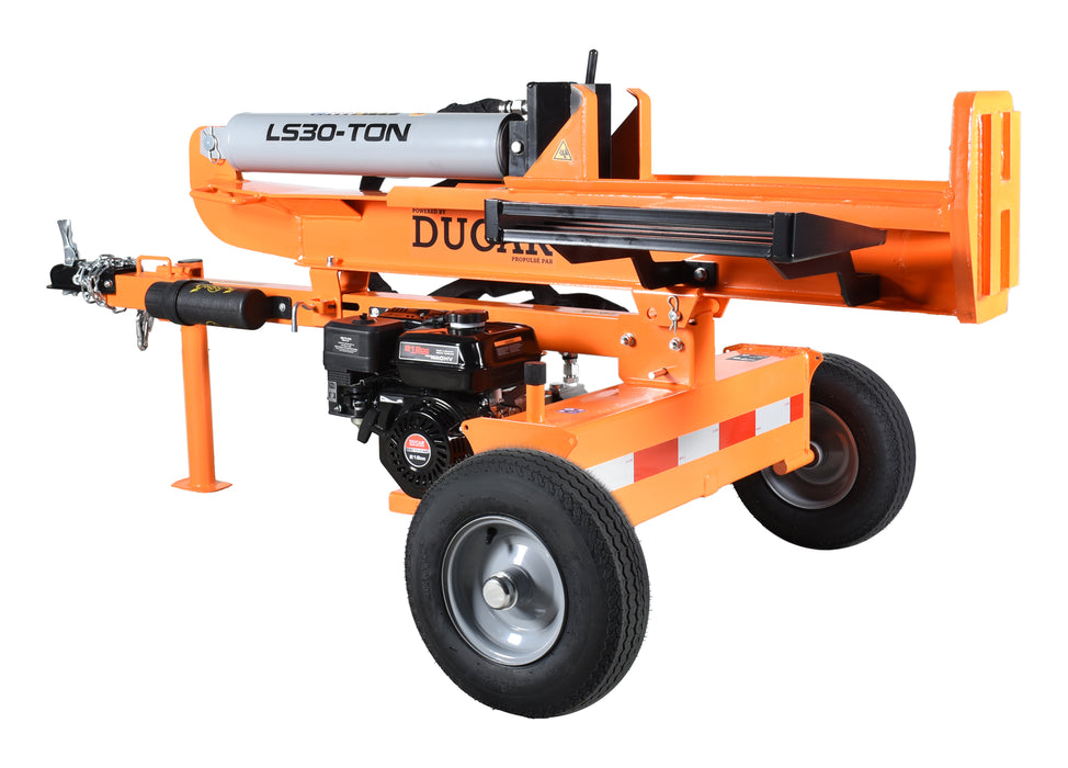 Log splitter 30 tons, gasoline, 7 HP