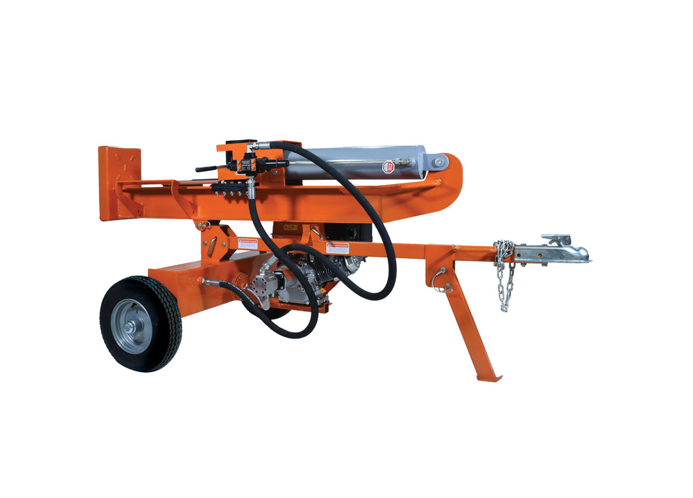 35 ton gas-powered log splitter, 15 HP