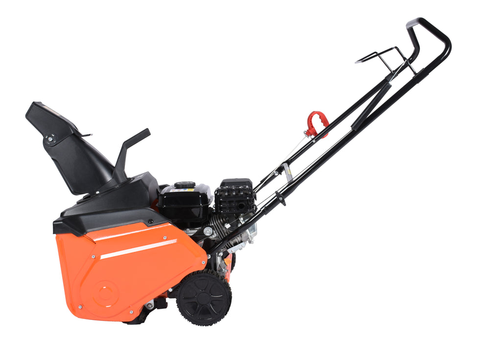 21″ Snow Blower, 196 cc, recoil start