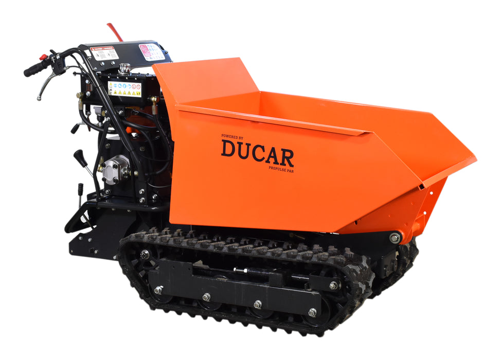 Motorized tracked wheelbarrow, 1102 lb capacity
