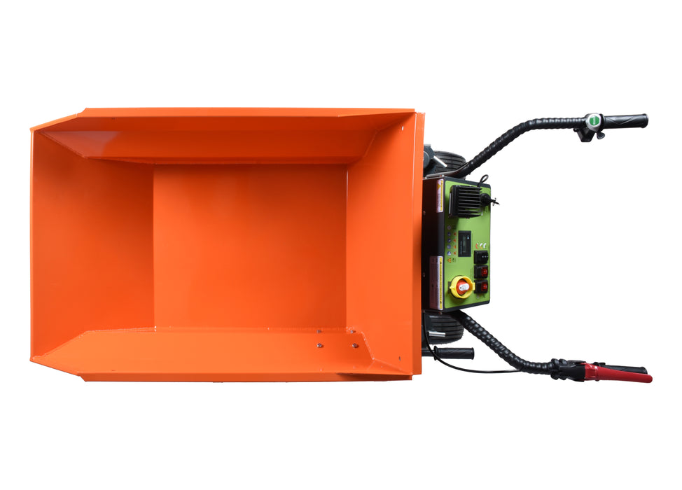 Electric Powered Wheelbarrow, 1105 lb capacity