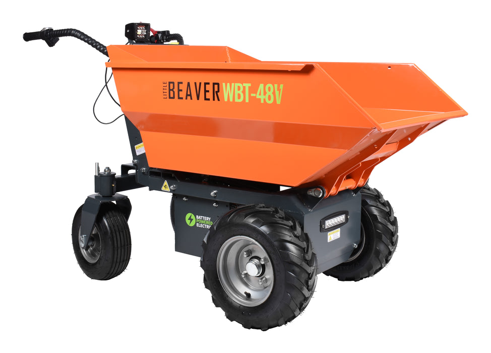 Electric Powered Wheelbarrow, 1105 lb capacity