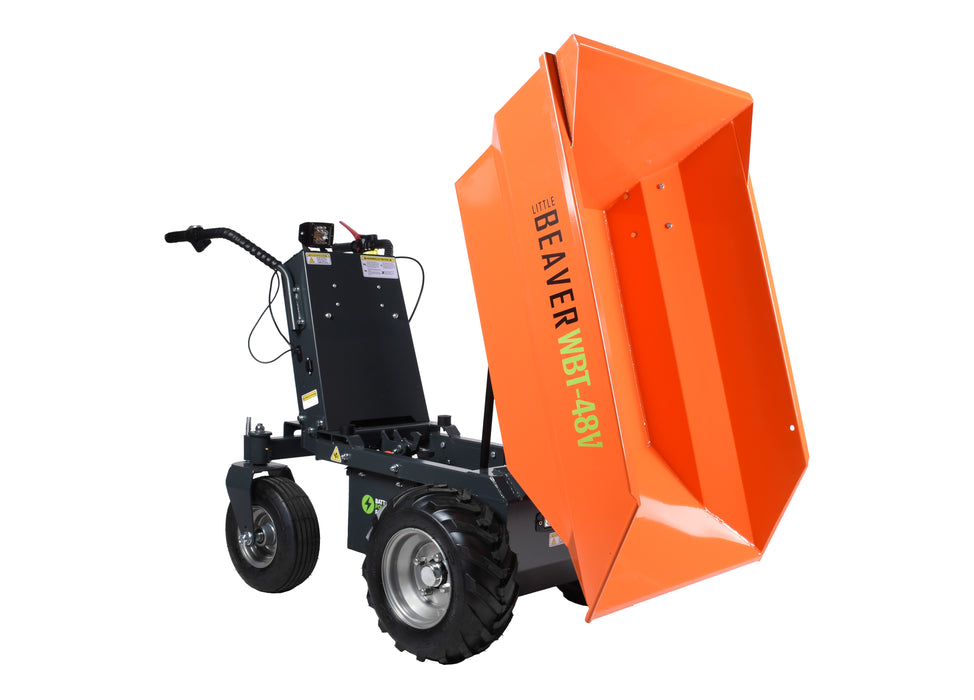 Electric Powered Wheelbarrow, 1105 lb capacity