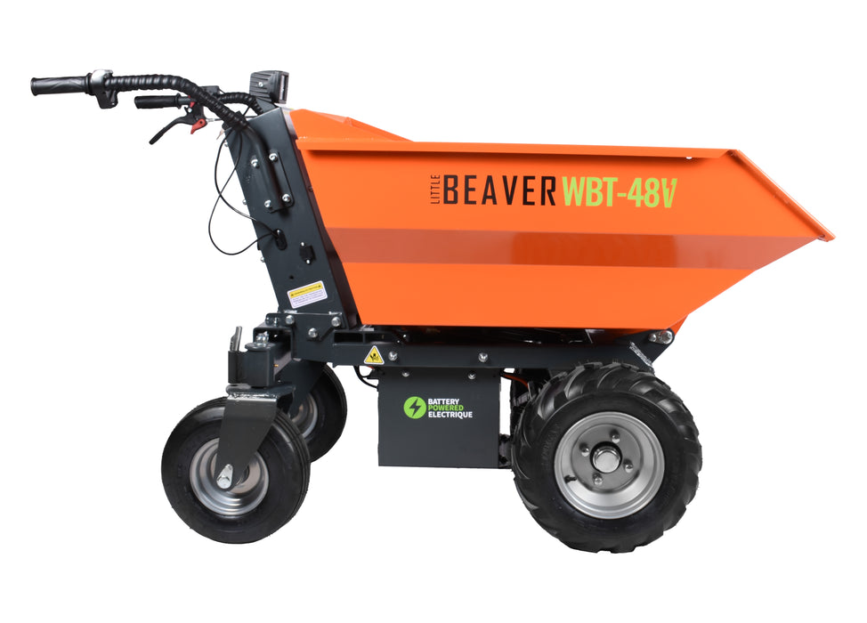 Electric Powered Wheelbarrow, 1105 lb capacity