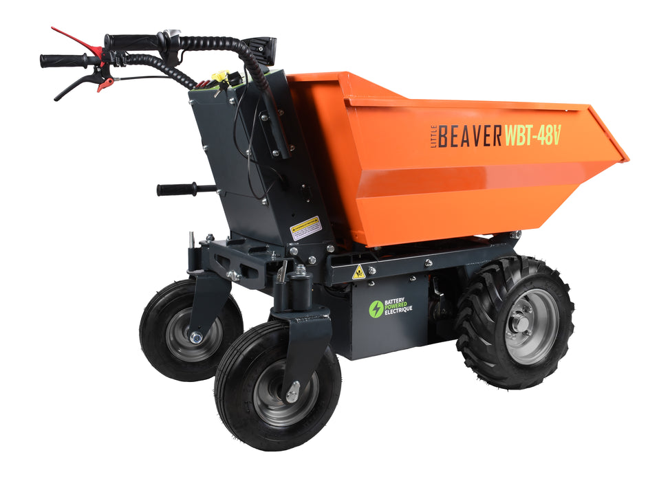 Electric Powered Wheelbarrow, 1105 lb capacity