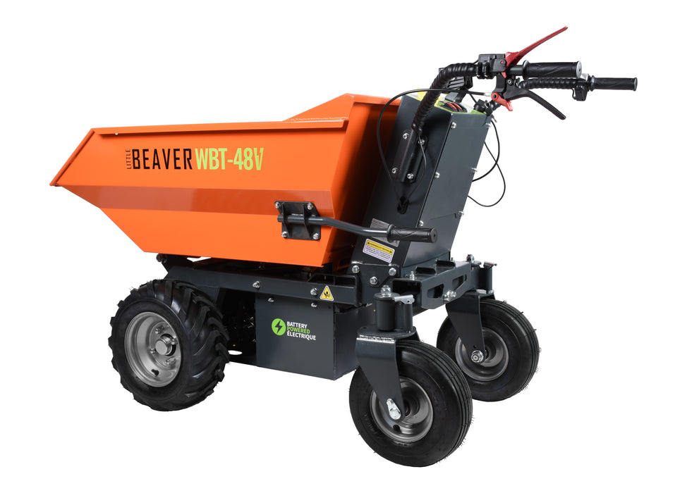 Electric Powered Wheelbarrow, 1105 lb capacity