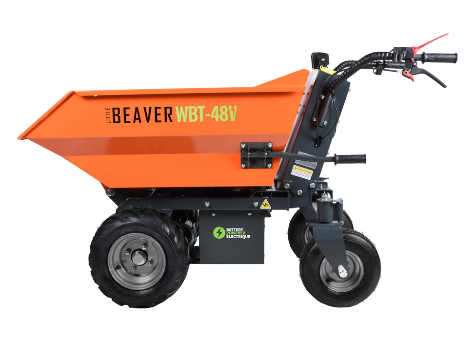 Electric Powered Wheelbarrow, 1105 lb capacity