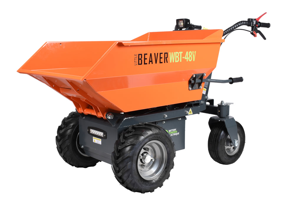 Electric Powered Wheelbarrow, 1105 lb capacity