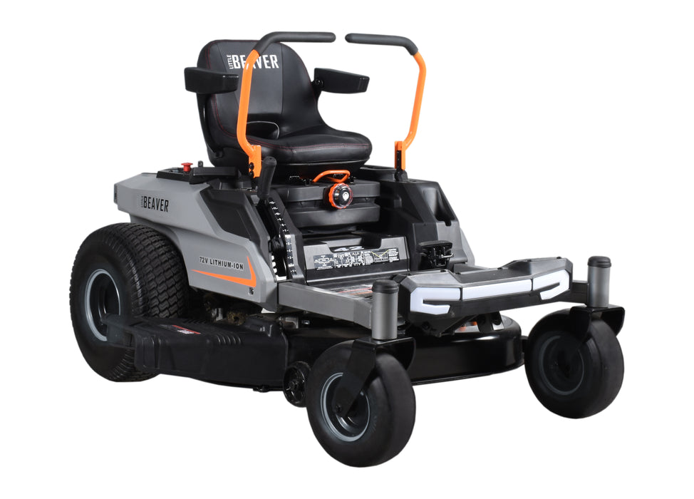 Tondeuse Zero-Turn Électrique 42 po, batterie 72V-60Ah