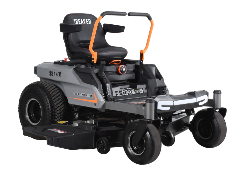 Tondeuse Zero-Turn Électrique 54 po, batterie 72V-60Ah