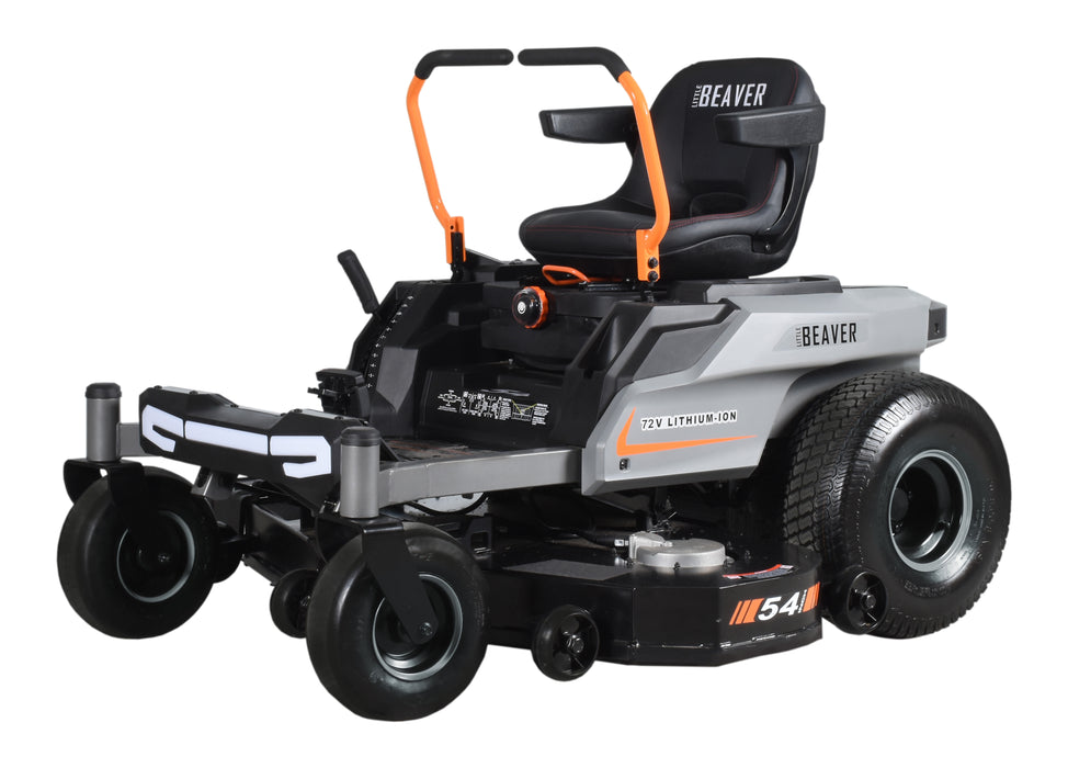 Tondeuse Zero-Turn Électrique 54 po, batterie 72V-60Ah