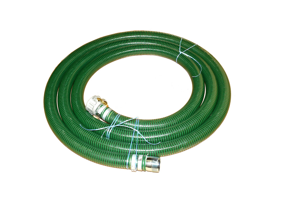 Green suction hose - 3"x20'